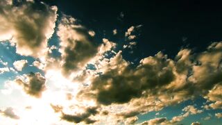 Moving Clouds Background Video Timelapse