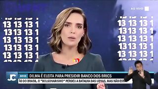 A Ex-Presidente Dilma Rousseff do Brasil é Presidente dos BRICS