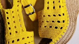 Crochet shoe 2