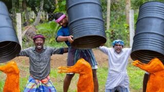 BARREL COOKING | 3 Full Goat Cooking In Big Barrel | Whole Lamb Grill Recipe Cooking In Village