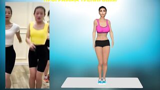 Women's abdominal exercises