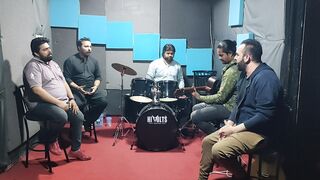 Jamming at Studio