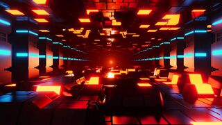 Science Fiction Tunnel VJ Loop