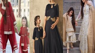 Mother daughter same dress design 2023 #motherdaughtermatchingdress @stunningbeautyofficial