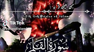 Surah qalam Urdu translation heart tucheng ????????????☝️????