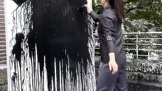 Little girl and Grandma drawing Very Good , The Best Drawing expert 2