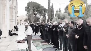 Masjid aksa mein musalmanon per shabd