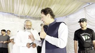 Imran Khan speech to his lovers in zaman park before Aftar