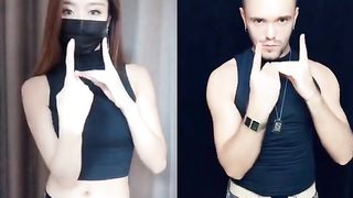 Hand in your homework first! You guys just watch. I continued filming and clapped and hand-danced with Kost