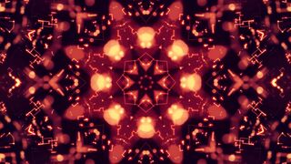 Gold Animated Pattern VJ Loop