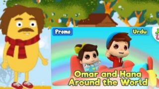 REACTION VIDEO - CARTOON REACTION VIDEO -URDU CARTOON - ISLAMIC CARTOON -MHM VOICE- OMAR AND HANA