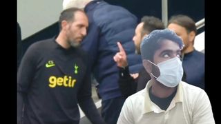 Roberto De Zerbi & Cristian Stellini RED CARD | Tottenham vs. Brighton