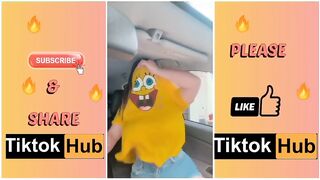 Tiktok Compilation No Bra Challenge Part #2023