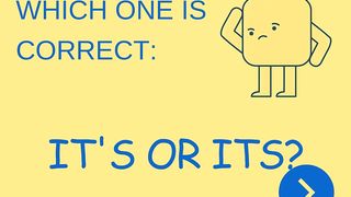 It' vs its