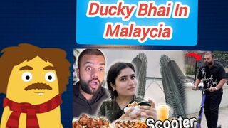 Reaction video Ducky Bhai - Ducky Bhai Vlog - Ducky In Malaciya - MHM VOICE ,Scooter ???? ???? Par Safar