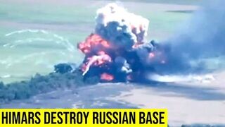 Himars hits the command post of the Armed Forces of the Russian Federation