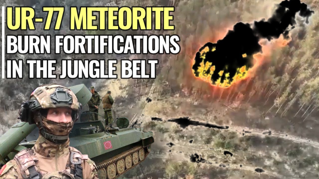 UR77 Meteorite of Russian Brave Group neutralized Ukrainian positions