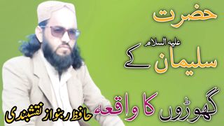 حضرت سلیمان علیہ السلام کے گھوڑوں کا واقعہ