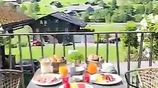Beautiful view of hotel
