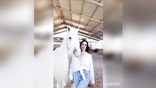 Cute American girl