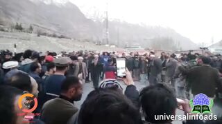 Elders of Shishkat Gojal Hunza Performed Cultrul dance at Aliabad Hunza