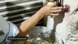 HOW TO CUT A POTATO VERY QUICKLY.