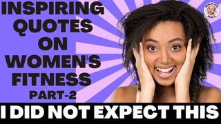 inspiring quotes on women's fitness: Part-3