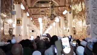 Inside Masjid Nabawi Madina Munwara