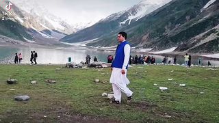 Beautifull view of Jheel Saif Ul Maloom