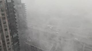 Massive Winter Storm hits Toronto Ontario