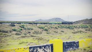 train running view