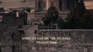 Masjid Aqsa stands