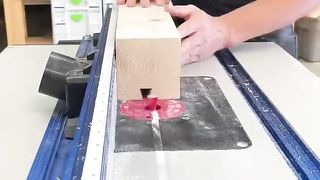 Four way dovetail joint #ad #woodworking #woodwork #wood
