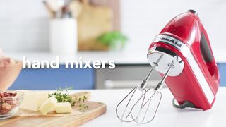 KitchenAid KHM7210CU 7-Speed Digital Hand Mixer with Turbo Beater II