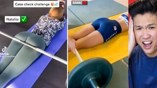 Olympic Athletes Take On Tik Tok Cake Challenge