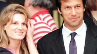 IMRAN KHAN WITH EX. WIFE.
