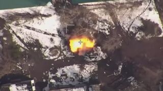 Russia says it hit American M-777 towed gun with kamikaze drone