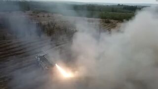 Russia uses Grad rockets against Ukraine