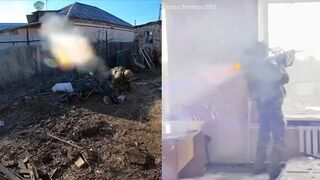 Ukrainian Security Services defend Ukraine in new footage