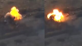 Ukrainian Artillery Brigade destroys Russian BMP fighting vehicle near Bakhmut