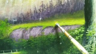 How to paint landscape painting