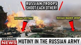 Russia Just Got Terrible News- Russian soldiers shoot each other!