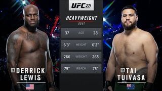 Тай Туиваса vs Деррик Льюис: Полный бой