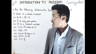 Question 1 and Question 2 Exercise 8a Introduction  to Algebra 6th math  countdown