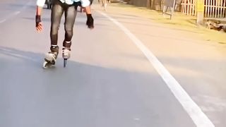 Wait for end ???????? #skating #brotherskating #balurghat #skater #sadstatus #india #road #murshidabad