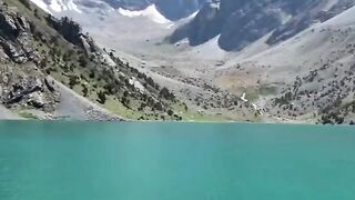???????? Tajikistan, Fan Mountains  The Fan Mountains are part of the Pamir-Aloy mountain system in Central Asia.r
