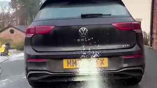 Detailing Point of View - Snowfoam Cannon! #shorts
