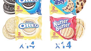 OREO Original, OREO Golden, CHIPS AHOY! & Nutter Butter Cookie