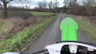Un peu  de moto