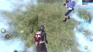 Heal battle in last zone PUBG mobile battle ground